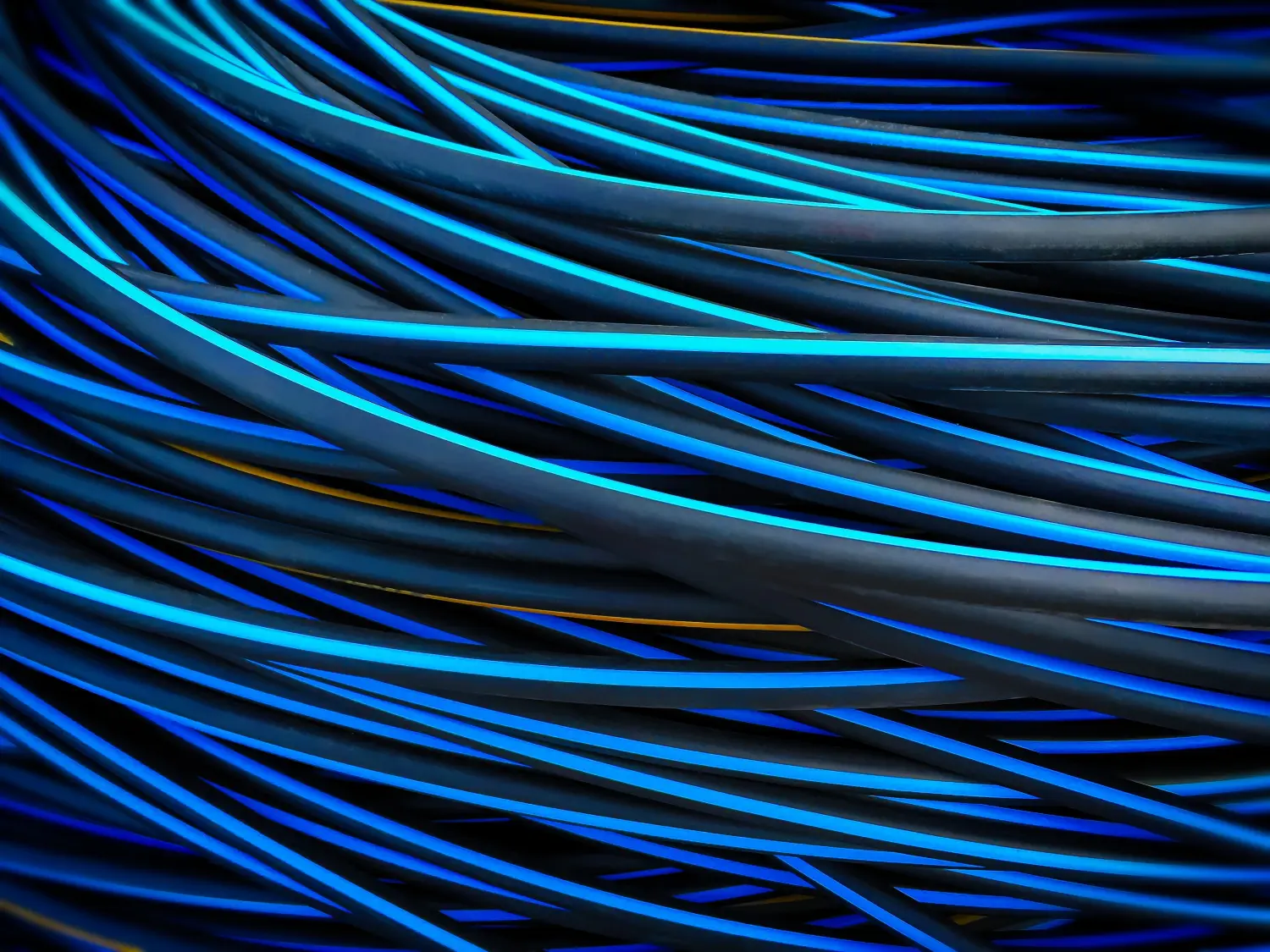 Hintergrund der elektrischen Kabeldrähte